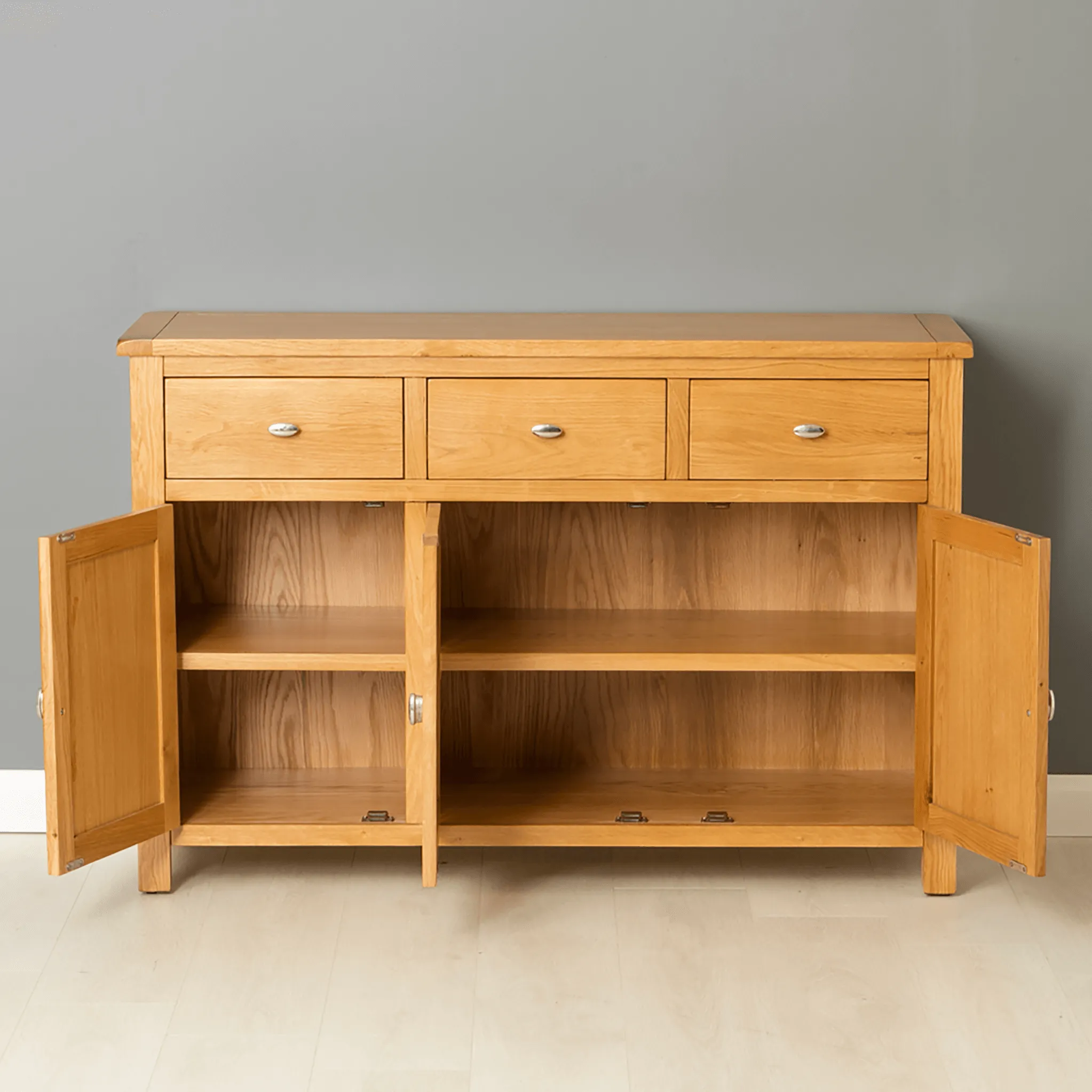 Poldark Oak Large Sideboard