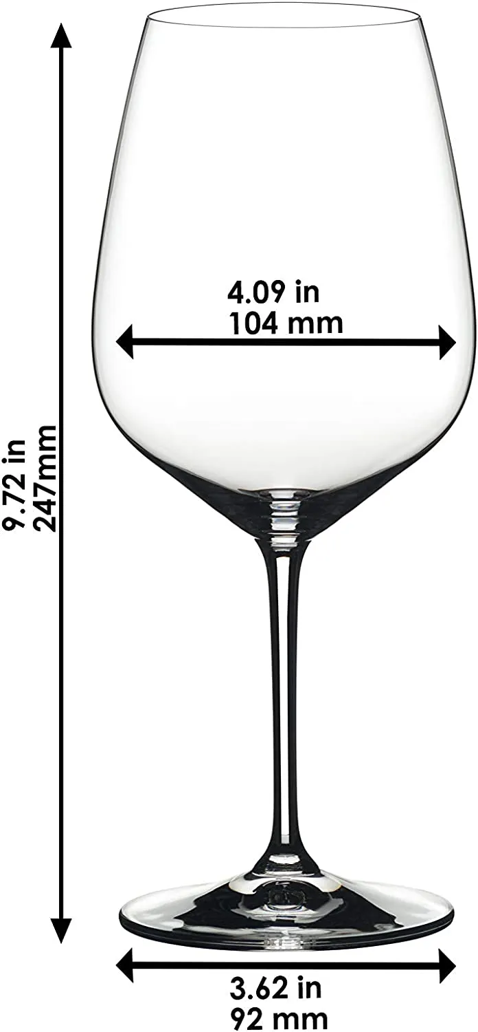 Riedel Extreme Cabernet Wine Glasses (Set of 4, Clear)