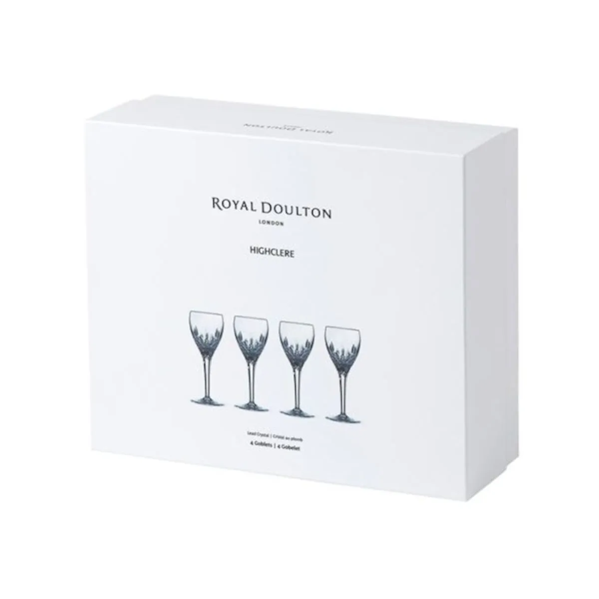 Royal Doulton Highclere Goblets 300ml (Set of 4)