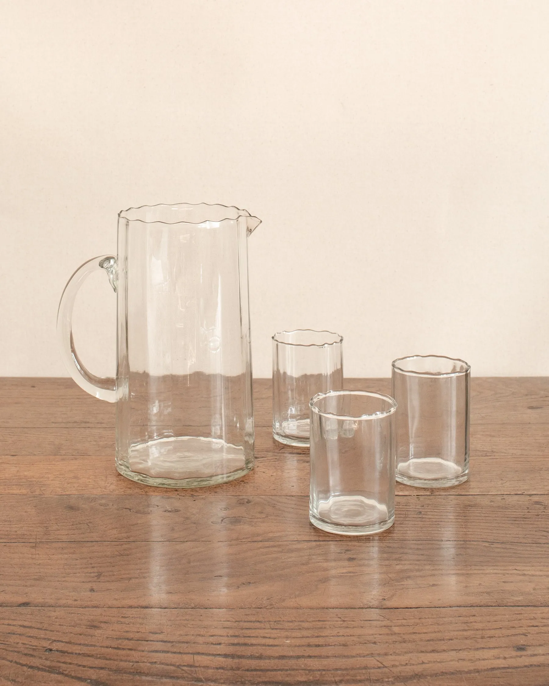 Scalloped Glassware