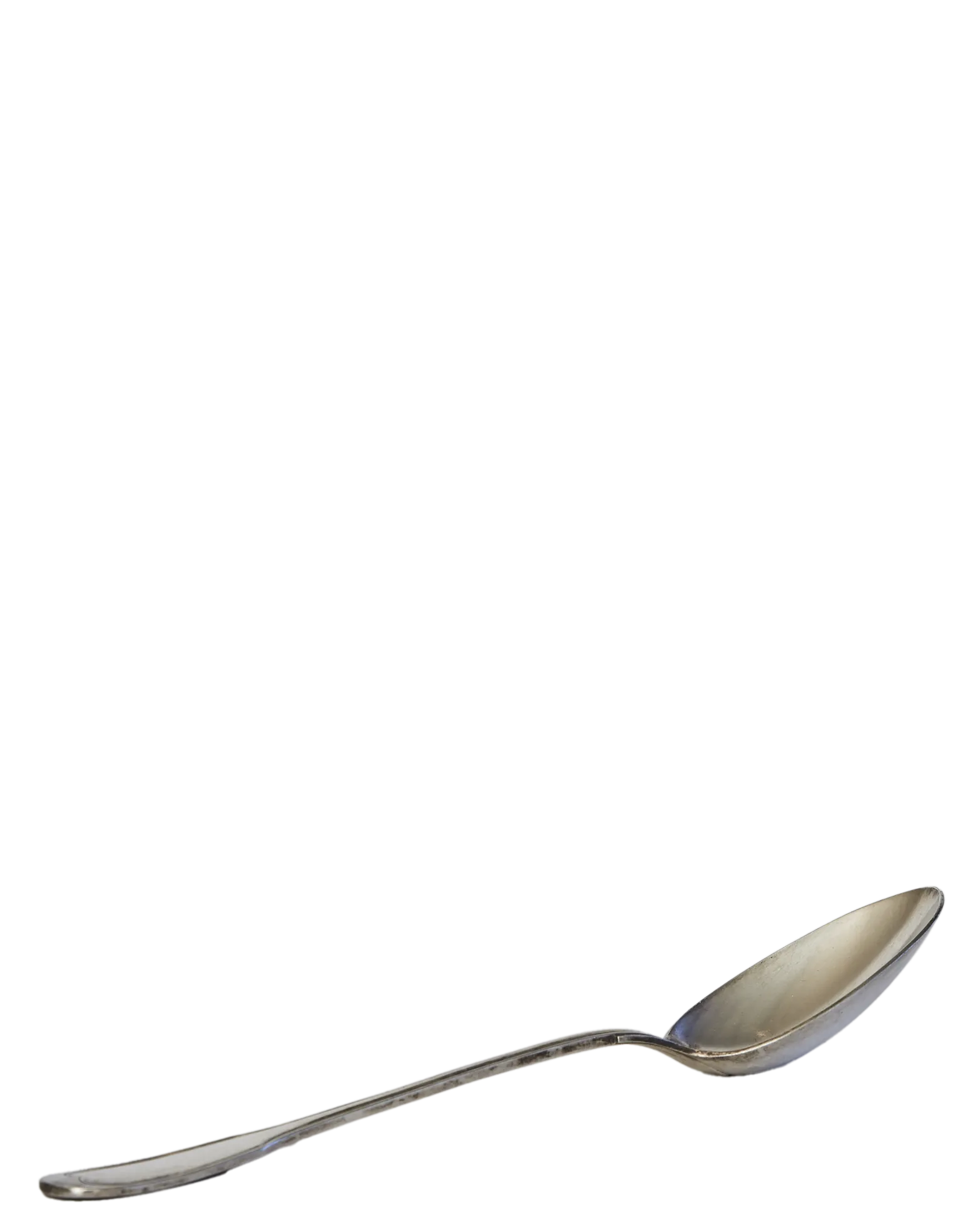 Silver Serving Spoon 01