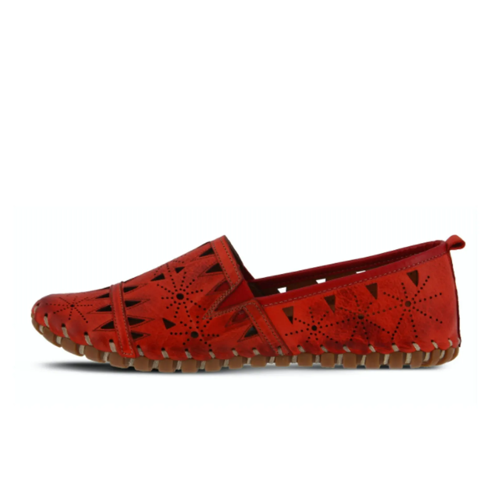 Spring Step Fusaro Slip On Loafer (Women) - Red