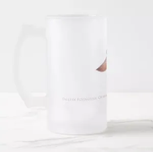 Tallfin Flyingfish - Frosted Glass Stein