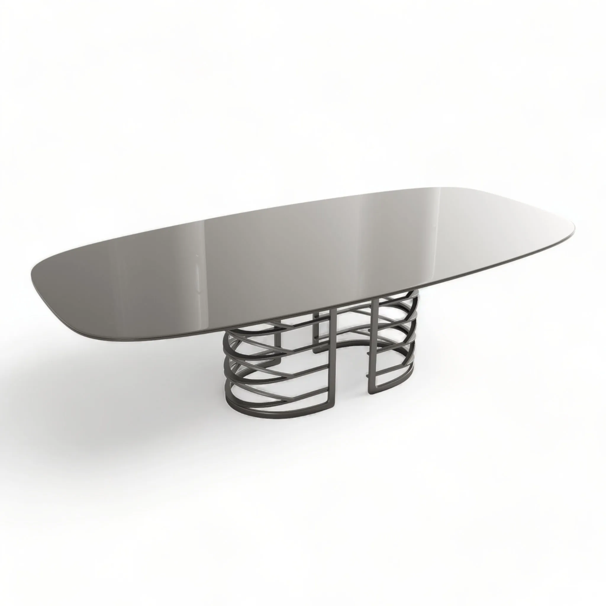 Taro Graphite Dining Table