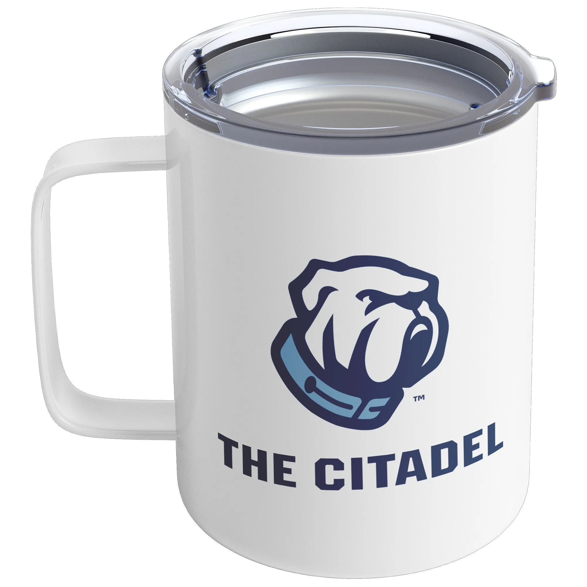 The Citadel, Bulldog logo Insulated Coffee Mug- 10oz