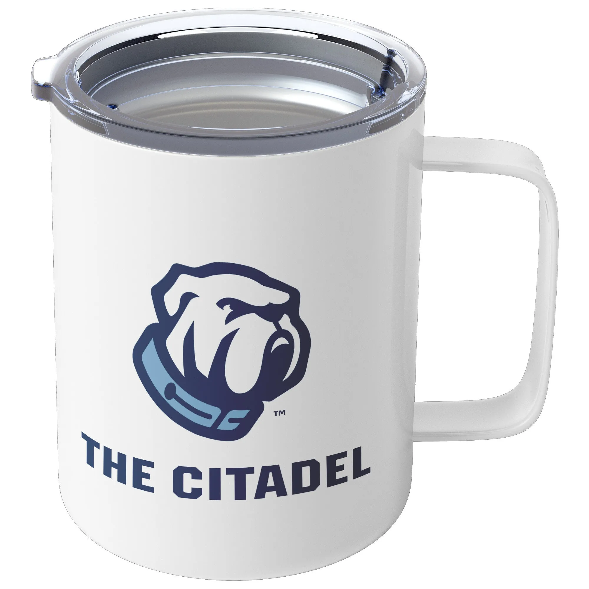 The Citadel, Bulldog logo Insulated Coffee Mug- 10oz