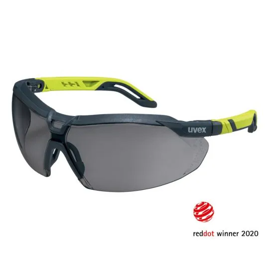 Uvex i-5 Safety Spectacles (Grey 23% VLT) 9183-903