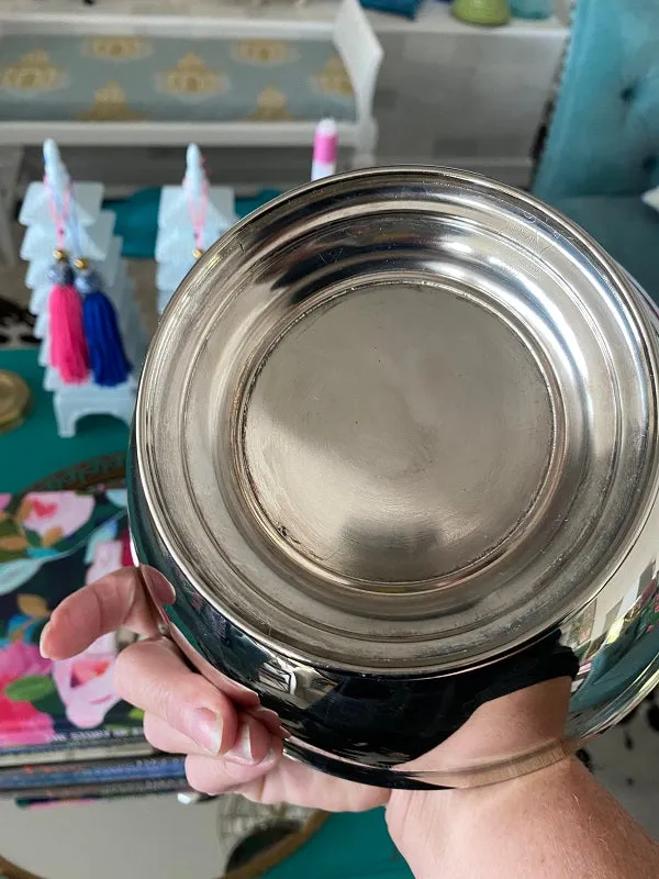 Vintage Engraved Revere Bowl with 2 Smaller Revere Bowls