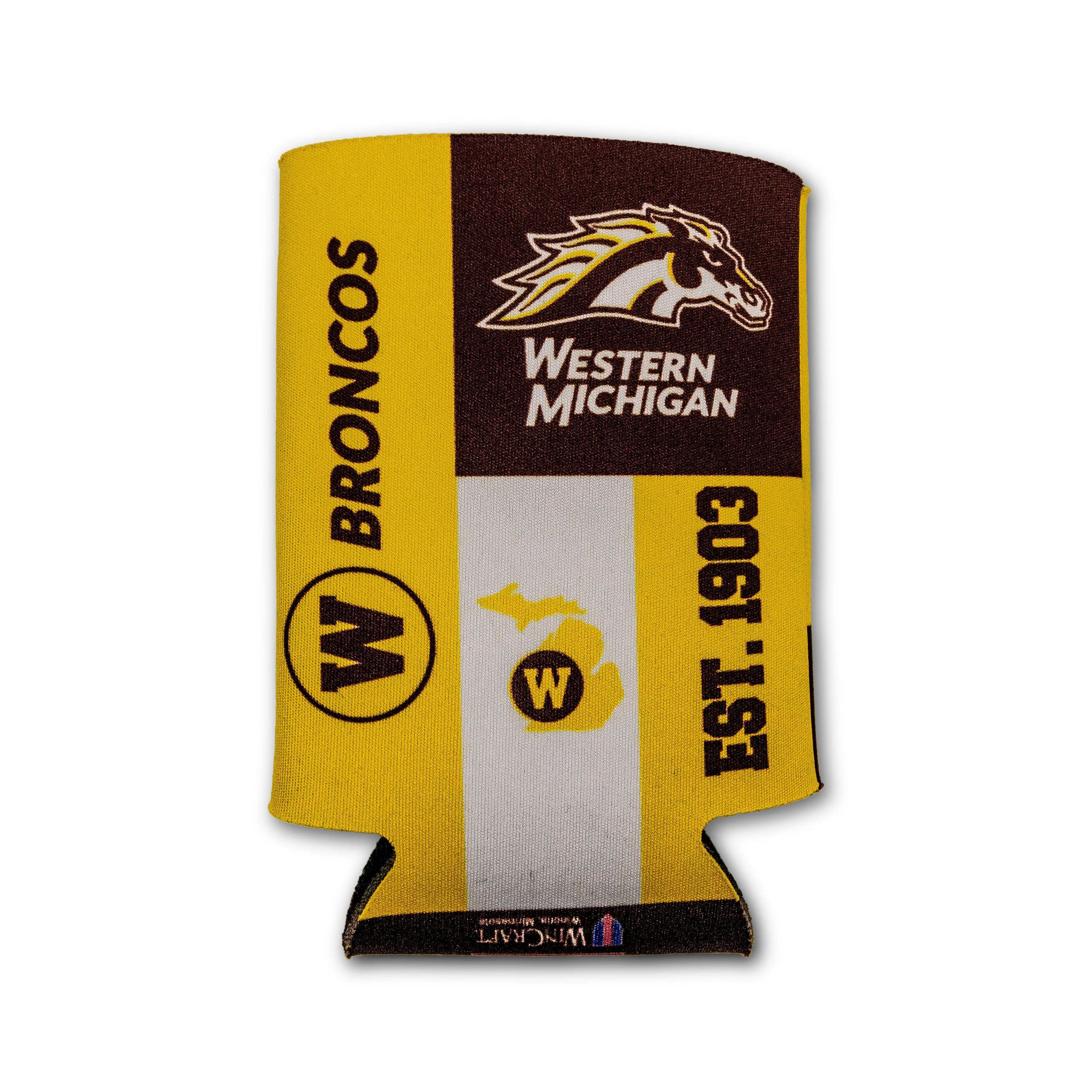 Western Michigan Scatter Can Cooler