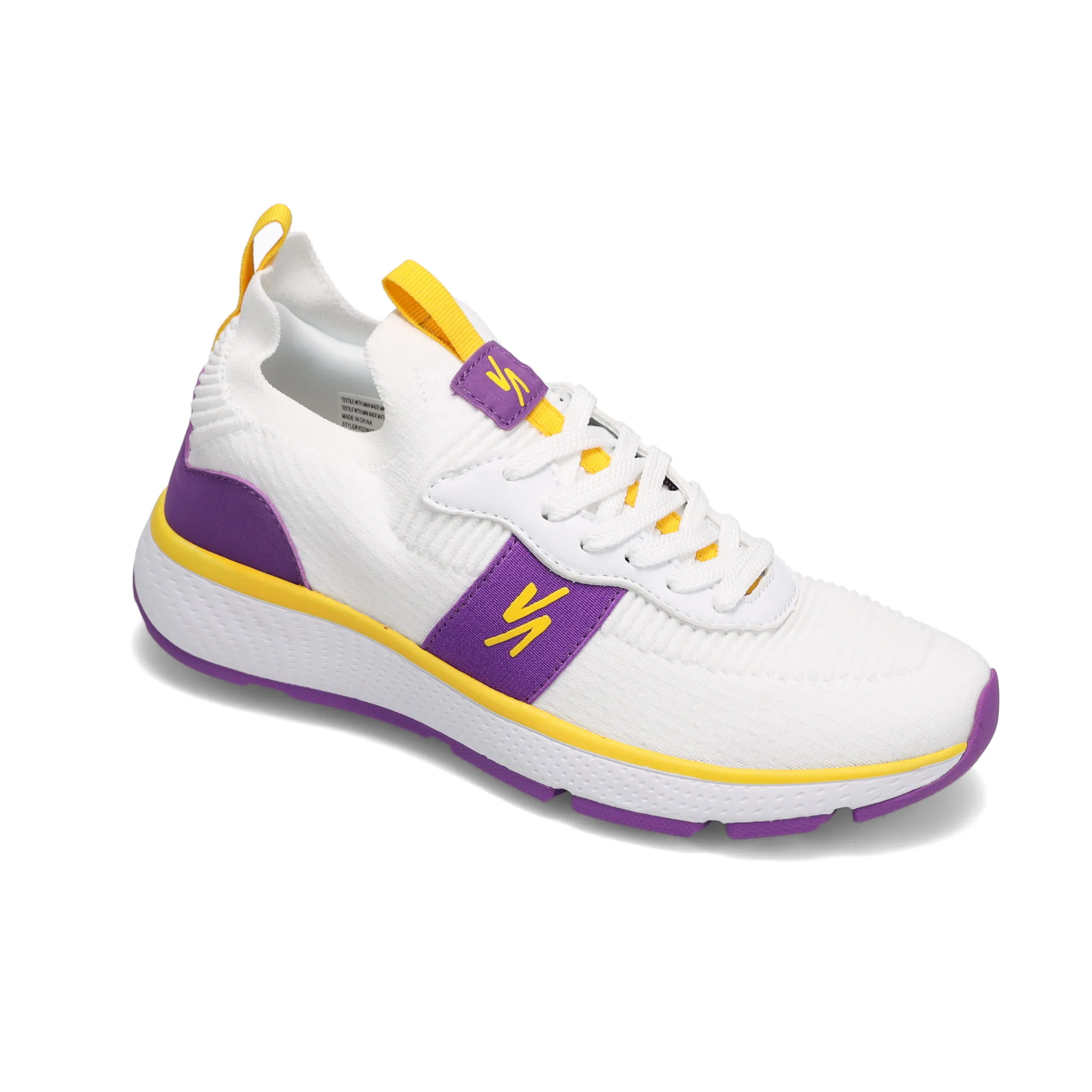 Women's Reign - White/Purple/Yellow